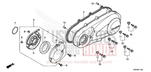 PANNEAU CARTER-MOTEUR G. SH125C de 2012